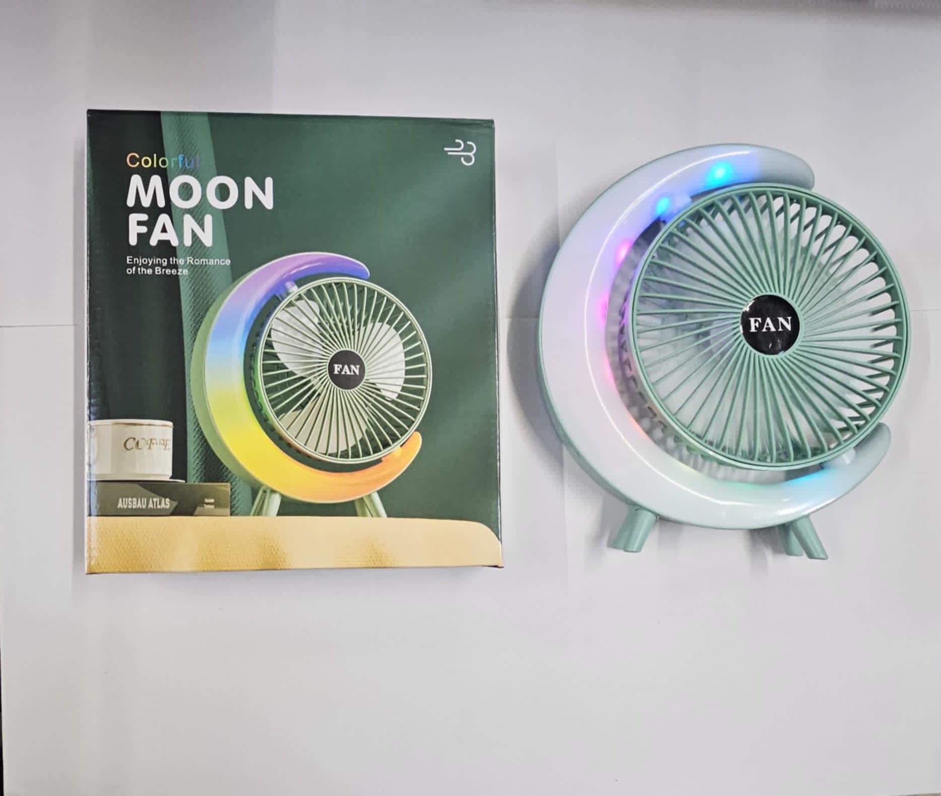 Ventilatorul Moon Colorat fără fir - imagine 2